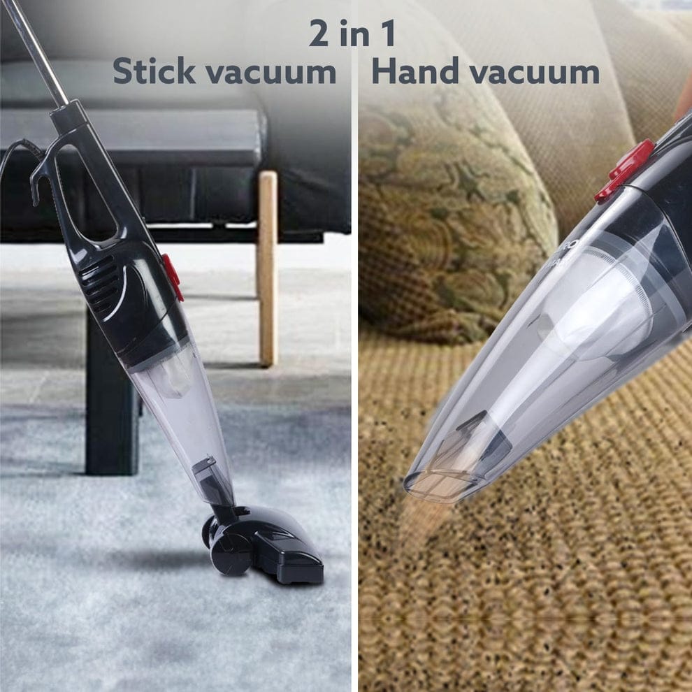 A AGARO Regal Plus 2-in-1 Upright Vacuum Cleaner 800W | Powerful 6.5kPa Suction | Handheld & Stick Vacuum for Home Cleaning | Bagless Design.