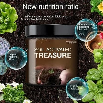 Soil Activators, Organic Soil Activators and Plant Fertilizers 200gm (Pack Of 2)