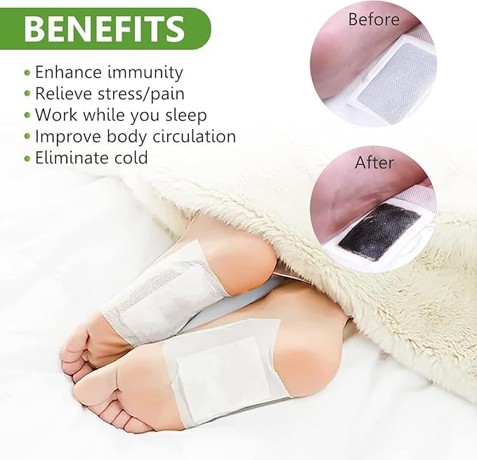 Herbal Detox Foot Pads (Pack of 10)
