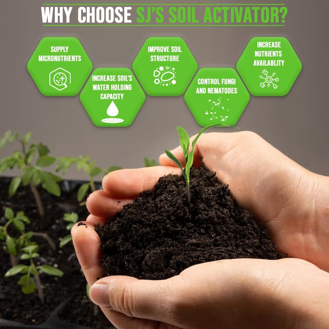 Soil Activated Treasure Plant Growth Booster (Pack of 2)