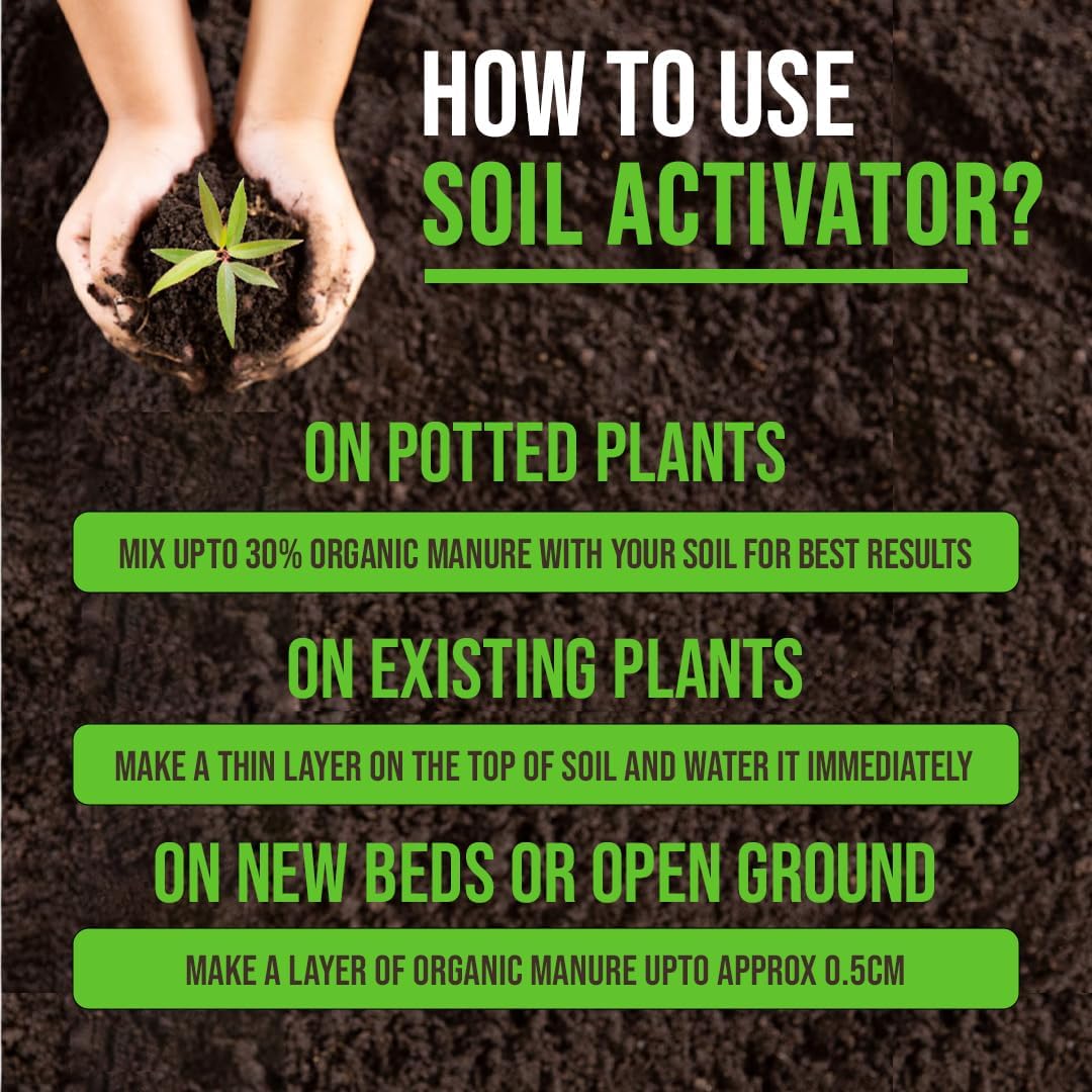 Soil Activated Treasure Plant Growth Booster (Pack of 2)