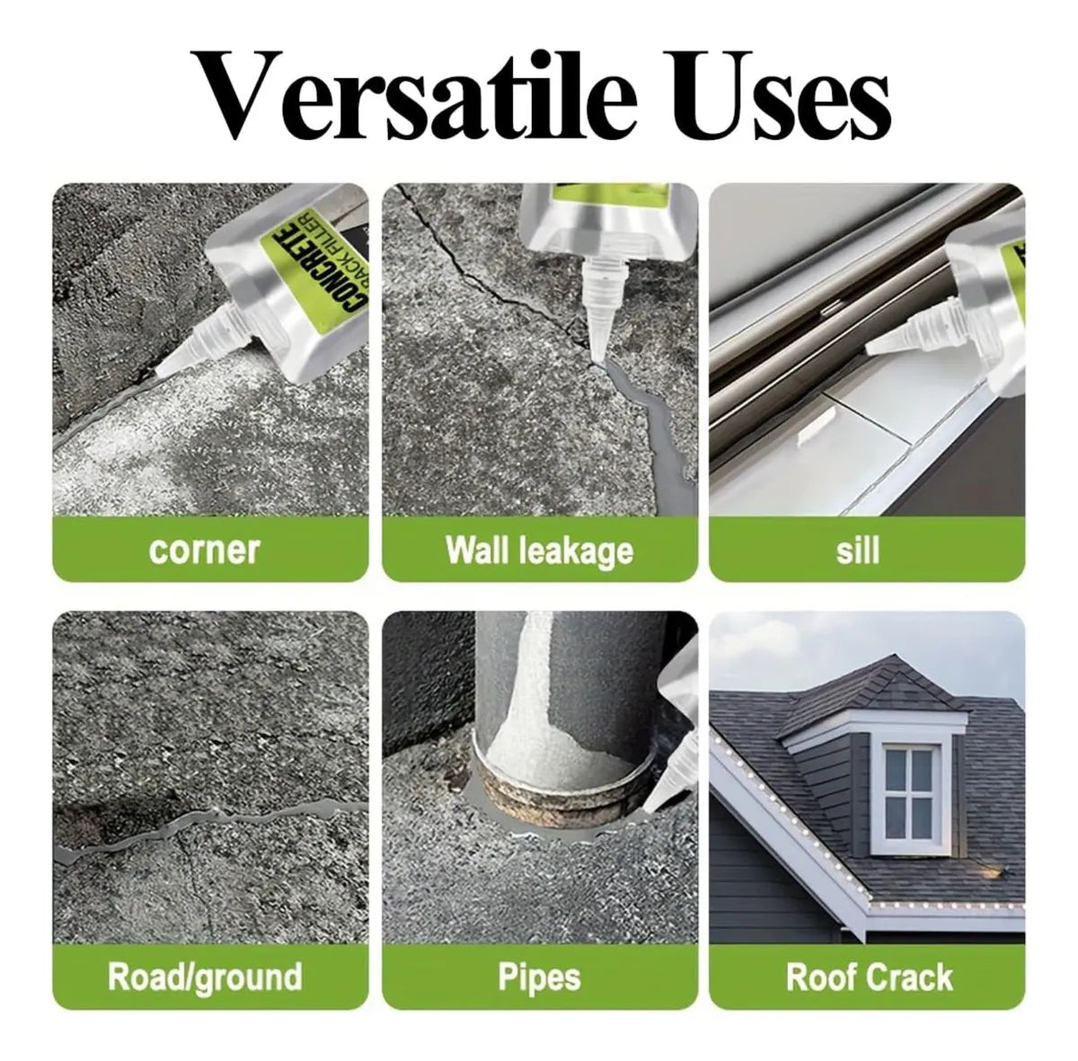 All-Surface Waterproof Crack Filler (Pack Of 2)